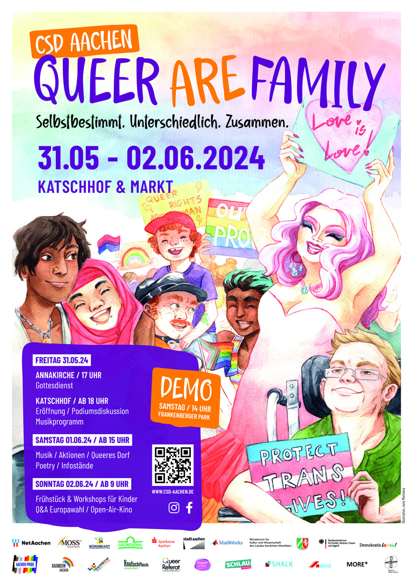 CSD Aachen "Queer are family"