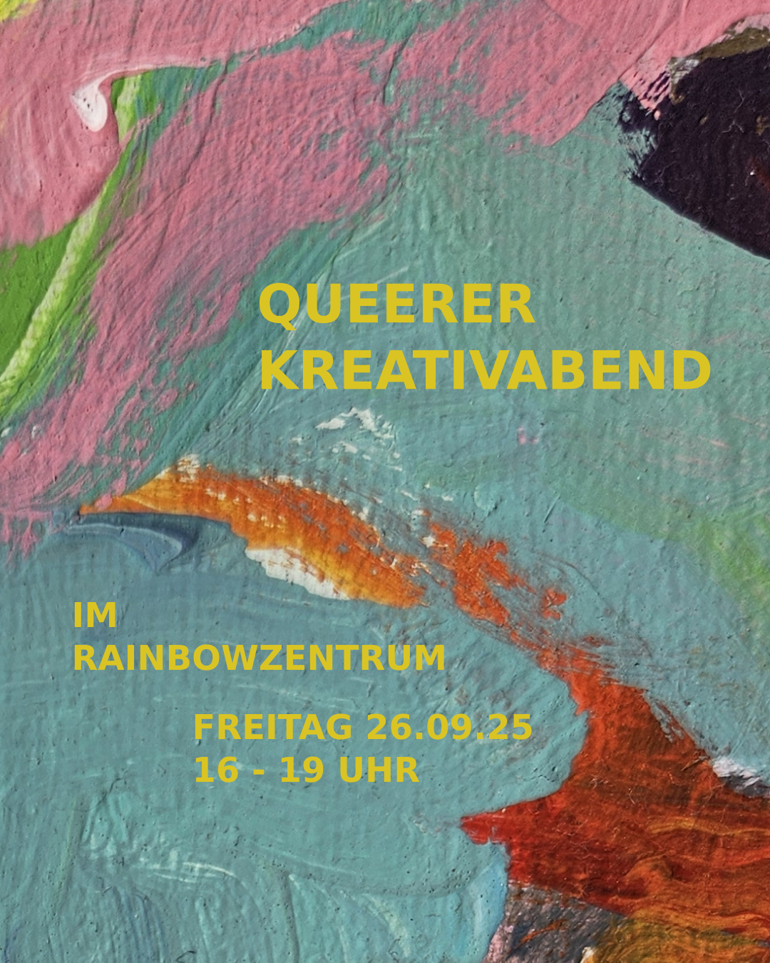Save the date: Queerer Kreativabend