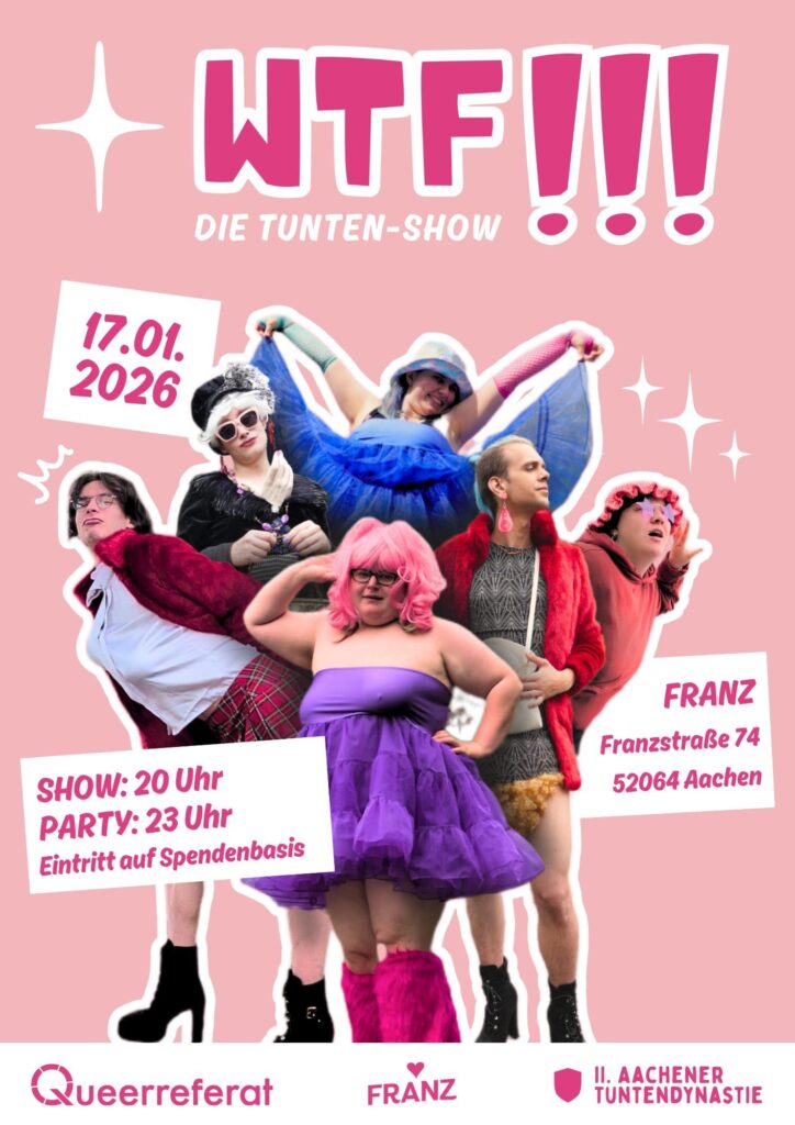 Die Tuntenshow in Aachen im Januar 2026