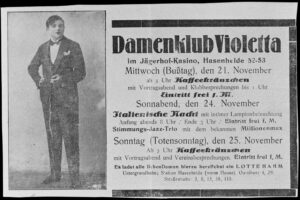 queere Annonce 1928