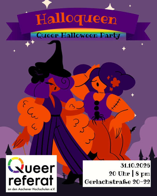 HALLOQUEEN - queere Halloween-Party